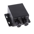 thumbnail image 4 of Amplificador De Casa Para Automóvil Subwoofer Ecualizador Crossover RCA Ajustar Nivel De Línea Sunnimix Control de bajos remoto de coche, 4 of 7