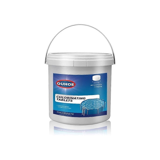 300 pcs chlorine tablets cleaning tablets chemical floating pool hot tub