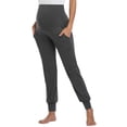 thumbnail image 3 of Pantalones de maternidad AMPOSH Stretchy Lounge Workout Grey Talla M, 3 of 5