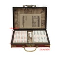 thumbnail image 5 of Portable Mahjong Set 146 Tiles Mah-jong with Case Dices indicator Game All Set, 5 of 5