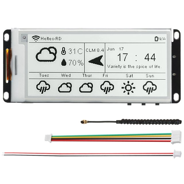 Placa de desarrollo Vision Master E290 con pantalla de tinta electrónica 2.9