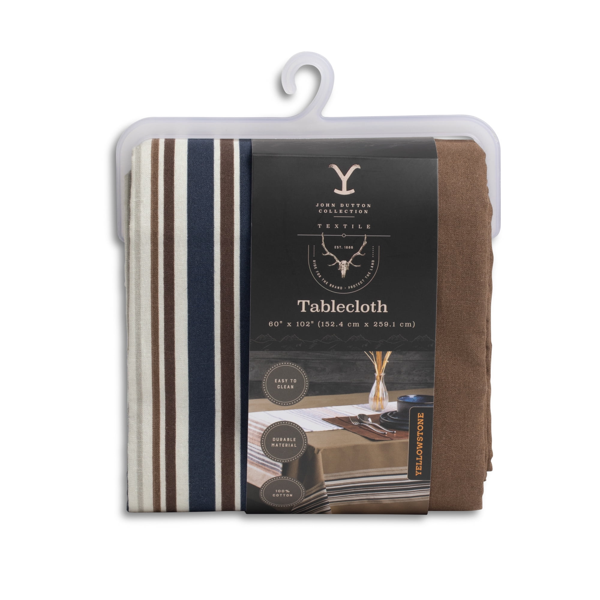 Yellowstone Rectangle Tablecloth 102", John Collection