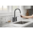 thumbnail image 7 of Gerber D434437 Kinzie 1.75 GPM Widespread Bridge Pull Down Kitchen Faucet - Chrome, 7 of 7