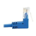 thumbnail image 4 of Tripp Lite 1ft RJ-45 Cat6 Ethernet Angled UTP Slim Molded Cable N204S01BLUP, 4 of 5