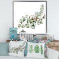 thumbnail image 3 of Designart 'Eucalyptus Branches With Christmas Bouquet' Traditional Framed Art Print, 3 of 4