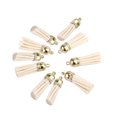 thumbnail image 2 of Toystoory 10 piezas de dijes de llavero, borlas, accesorios de decoración, suministros para encontrar, accesorios artesanales, accesorios para Artesanía Beige, 2 of 6