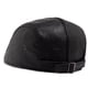 thumbnail image 2 of Gorra plana Gatsby Newsboy de piel sintética negra para hombre, 2 of 2