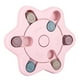 thumbnail image 5 of Cuenco de plástico portátil para alimentación de mascotas, rompecabezas educativo, juguete interactivo para perros y gatos, Hexagonal rosa, 5 of 5
