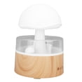 thumbnail image 4 of Humidificador Rain Cloud con 7 luces de colores, apagado automático, USB, difusor de aceites esenciales con goteo de agua y diseño de madera, con control remoto para mesita de noche., 4 of 14