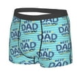 thumbnail image 2 of Kll Best Dad Ever Men'S Cotton Boxer Briefs Underwear-X-Large, 2 of 9