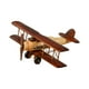 thumbnail image 3 of Modelo de avión hecho a mano, decoración de avión de escritorio, adorno de madera para oficinas. Estilo B, 3 of 9