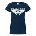 thumbnail image 1 of Marvel T-Shirt Bleu à Manches Courtes pour Femmes, 1 of 5