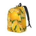 thumbnail image 2 of Yiaed Yellow Limes Print Backpack, Premium Laptop Backpack, Travel Backpack for Women, Lightweight Backpacks, Comfortable Back Pack-Medium, 2 of 5