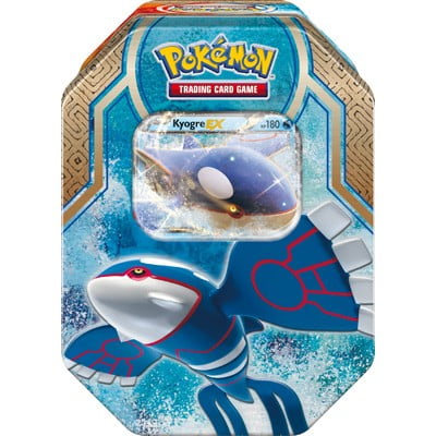 - Pokemon Legends of Hoenn Kyogre-EX Collector Tin