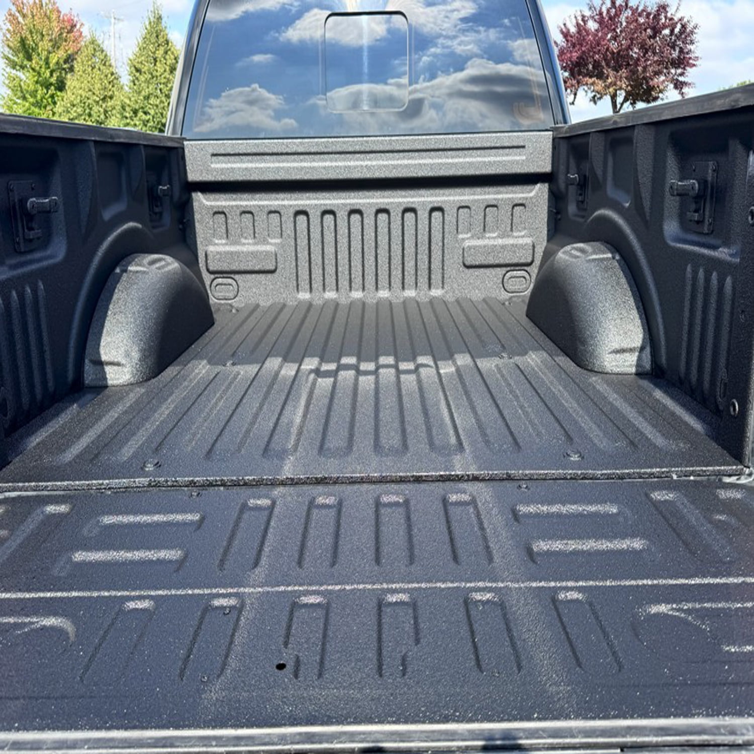 Flak Jacket PRO 1-Gallon Truck Bed Liner Kit with Application Gun – Complete Black 2K Polyurethane Spray-On System – DIY Textured Protective Coating for Trucks, Metal Panels & Pickups
