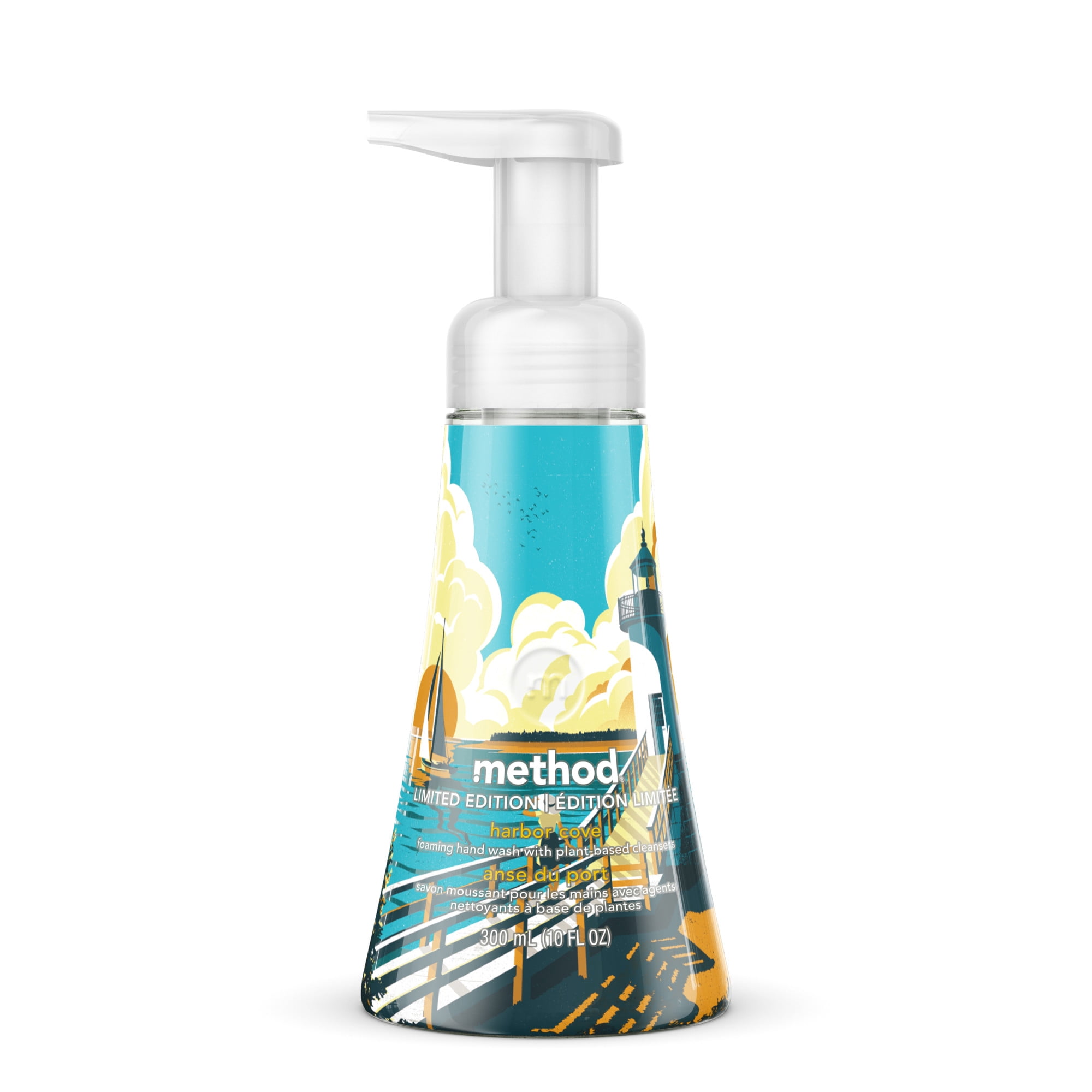 Method Foaming Hand Soap, Harbor Cove, 10 ounces