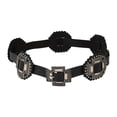 thumbnail image 3 of fenteer Disc Belt Waist Band Rock Strap Western Belt for Gothic Clothing Pants Skirt, 3 of 8