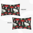 thumbnail image 4 of Fotbe Red Mushrooms Pillow Cases - Envelope Closure - Luxury, Extra Soft, Cooling Pillow Covers - Wrinkle, Fade, Stain Resistant-20"x30", 4 of 9