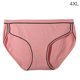 thumbnail image 1 of Bragas de mujer Calzoncillos de algodón sin costuras de cintura media Ropa interior suave, Gris rosa, 4XL tholdsy AP001351-15, 1 of 7