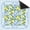 Blue Summer Italian Lemon31.5" x 31.5", variant on Blue Nautical Coastal Beach Sardine Lemon Mahjong Mat 31.5" x 31.5" 31.5x31.5