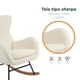 thumbnail image 5 of Silla Reclinable Top Living Mecedora Tipo Sherpa Beige, 5 of 7