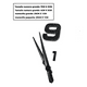 thumbnail image 2 of Reloj Para Pared 3d Grande En Madera Números En Negro 90cm Nightfall black, 2 of 7