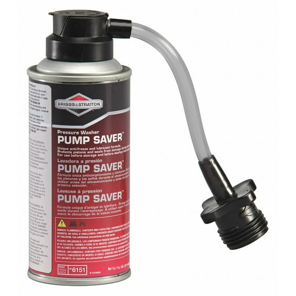 Briggs Stratton 6151 Pump Saver Anti-Freeze and Lubricant Formula for Pressure Washers, 10.7-Ounce