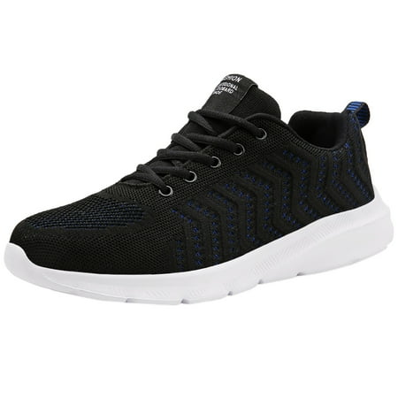 

Fsqjgq Rack for Men Breathable Lightweight Running Sports Shoes Comfortable Casual Shoes Men Lace-Up Men s Mens 574 Blue 42