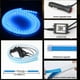RGB Running Board Lights Strip 71 Inch Smartphone APP Control Extended Crew Cab 2pc Pack 108 PCS Truck Underglow – image 3 sur 5