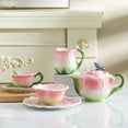 thumbnail image 1 of European  Flower Mug Couples Afternoon Tea Ceramic Coffee Cup Set Office Kungfu Tea Set Home Drinking Set Friend Gift, 1 of 21