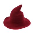 thumbnail image 2 of Gallickan Witch Hats for Woman Girls, Halloween Witches Hats, Womens Modern Witches Hats, Halloween Decorations for Outdoor Party Accessories, Red, 2 of 5