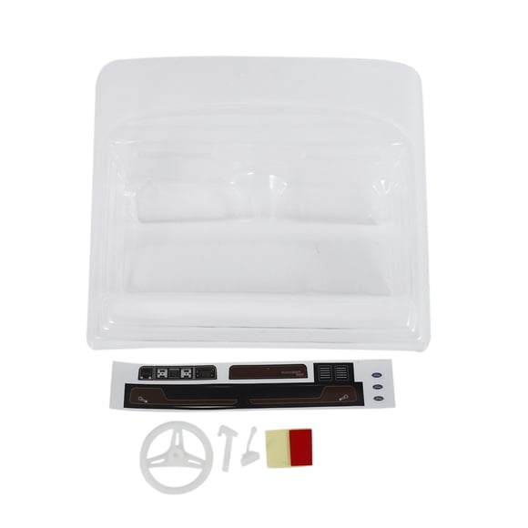 Simulated Transparent Interior Cockpit for 1/10 RC Crawler Car TRX4 Bronco Ranger
