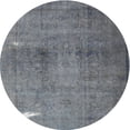 thumbnail image 1 of Ahgly Company Indoor Round Traditional Silver Gray Persian Area Rugs, 4' Round, 1 of 6