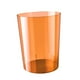thumbnail image 3 of Cubo de basura transparente minimalista, contenedor de basura, papelera para residuos Marrón L, 3 of 9