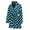 267, variant on Blue And Black Houndstooth Women Bathrobe One Size Univeral Fits Fashion Lightweight Plush Fleece Long Robe For Women