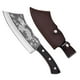 thumbnail image 1 of Cuchillo de Matar, Cuchillo Hecho a Mano, Cuchillos de Cocina de Acero para Cortar, Deshuesar y Picar, con Mango y Funda., 1 of 7