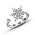 thumbnail image 3 of Fidget Anxiety Ring For Women Fidget Spinner Stress Worry Rings Spinning Rings Meditation Anti-anxiety Calming Worry Stress Relief Ring Jewelry Valent, 3 of 5