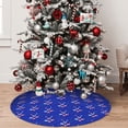 thumbnail image 5 of Yiaed Hockey Print Christmas Tree Skirt , Tree SkirtsTree Mat for Christmas Winter Holiday Indoor Decorations-48", 5 of 7