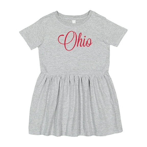 Inktastic Ohio Girls Toddler Dress