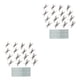 thumbnail image 2 of Injueey 32 Pieces/Set Christmas Fake Flower Clips Flowers Living Kit Assorted Home Room Office Bedroom Fasteners Artificial Clamps Rods 2piezas, 2 of 6