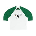 thumbnail image 6 of BLOCK EM ALL - Unisex 3\4 Sleeve Baseball Tee, 6 of 14