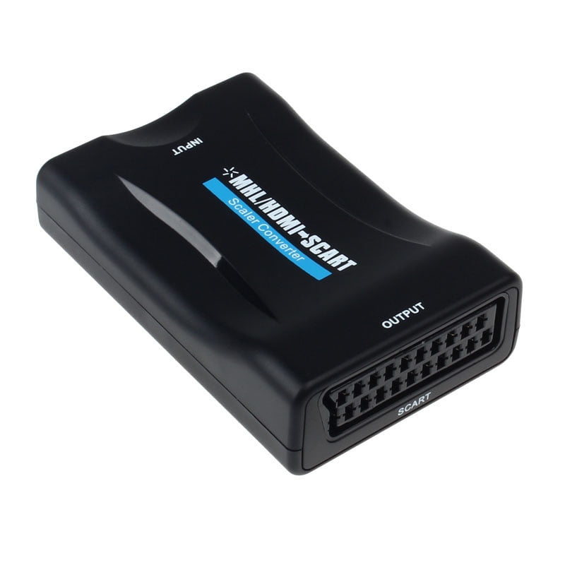 Hdmi to Scart Video Converter Scaler for Smartphone to Crt Dvd - Walmart.com