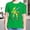 Green, variant on Kids' Fun Banana Graphic Print T-Shirt Summer Short Sleeve Crewneck Tee Top for Boys and Girls Trendy Fruit Pattern Summer Soft Breathable Casual School Clothes Ages 2-14 Years