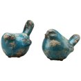 thumbnail image 1 of Creative Co Op DA1697ATV 6 in. Stoneware Bird Decoration, 2 Assorted, 1 of 1