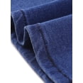 thumbnail image 5 of Minifalda de mezclilla Acampanada Allegra K Azul L, 5 of 5