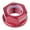 Red, variant on Tusk Nyloc Axle Nut M20 X 1.50 Blue