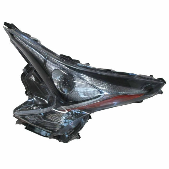 KAI New Standard Replacement Driver Side Headlight Lens And Housing, Fits 2016-2018 Toyota Prius