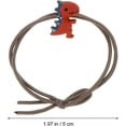 thumbnail image 3 of 10Pcs Hair Tie Bracelets for Women Girls Cute Cartoon Hair Ties Dinosaur Hair Accessory Girls Small Dinosaur Elastic Hair Band Animal Hair Ties Ponytail Holders, 3 of 7