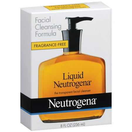 Neutrogena Facial Cleansing Formula, Fragrance Free, 8 Fl Oz - Walmart.com