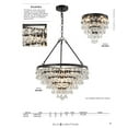 thumbnail image 2 of Elk Home Ramira 19'' Wide 6-Light Chandelier - Oil Rubbed Bronze, 2 of 2